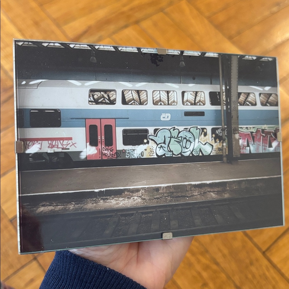 Graffiti Train Art Print